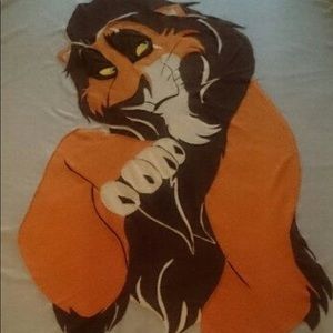 New handmade fleece blanket scar